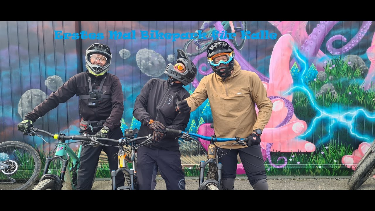 Erstes Mal Bikepark für Kalle