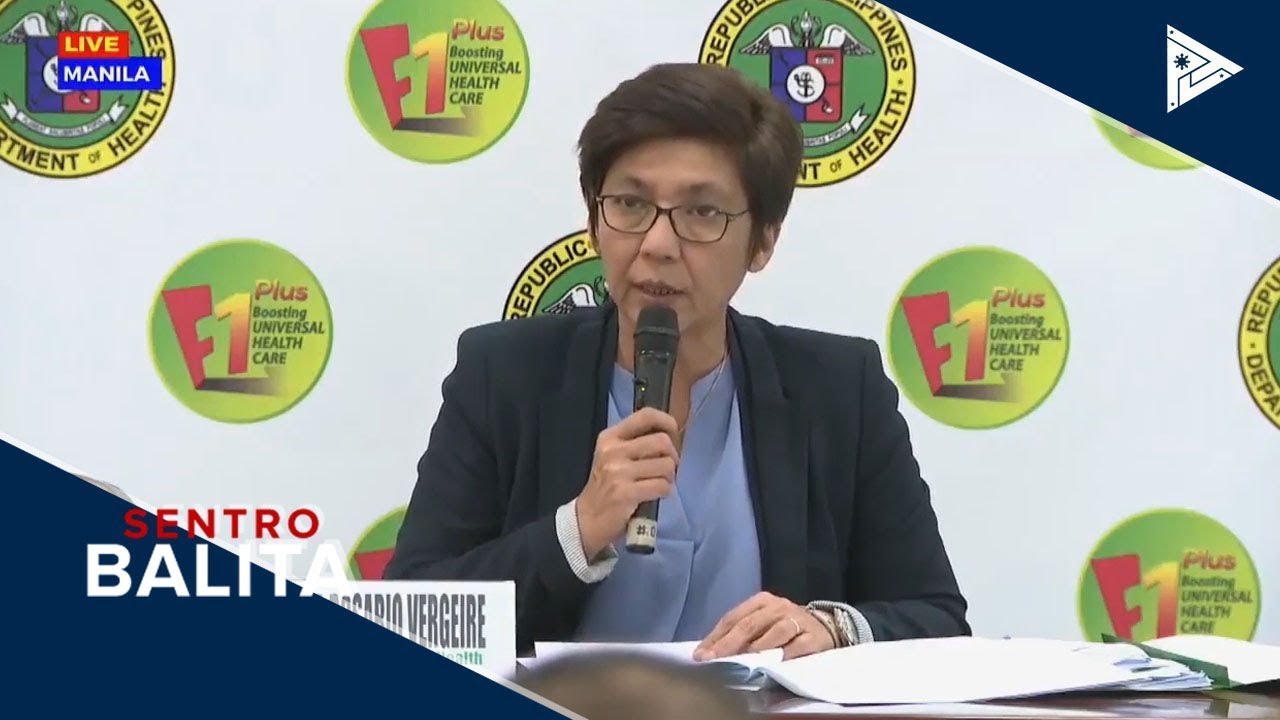 Update ng DOH ukol sa COVID-19