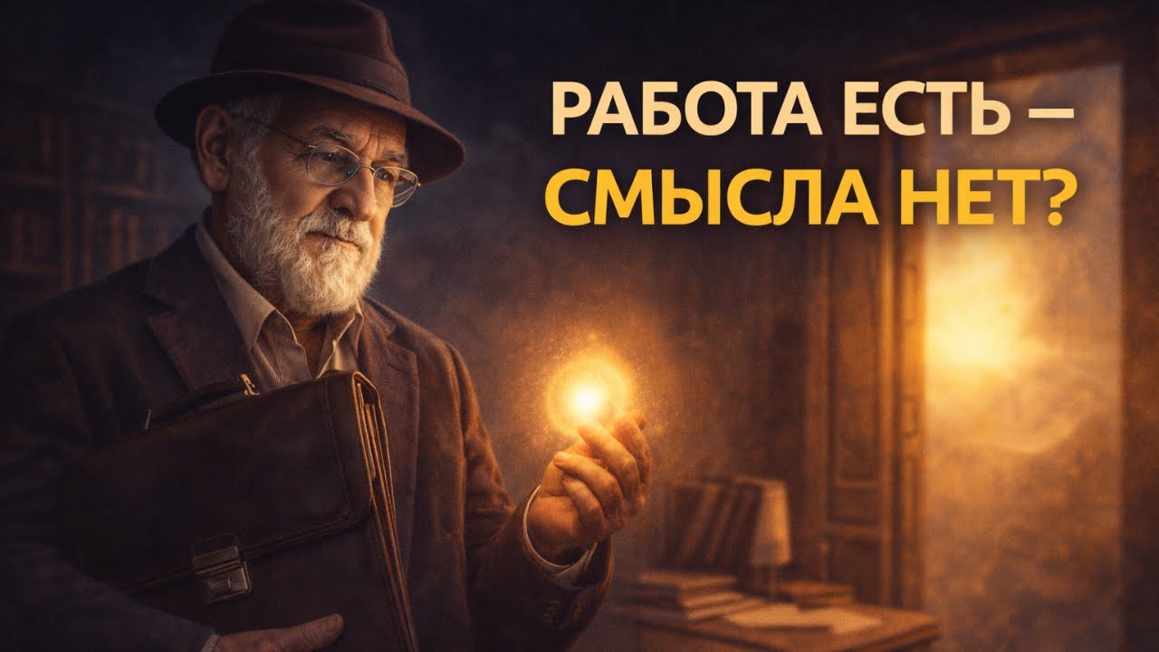 Работа есть, смысла нет: как не прожить чужую жизнь | Еврейская мудрость о поиске своего дела