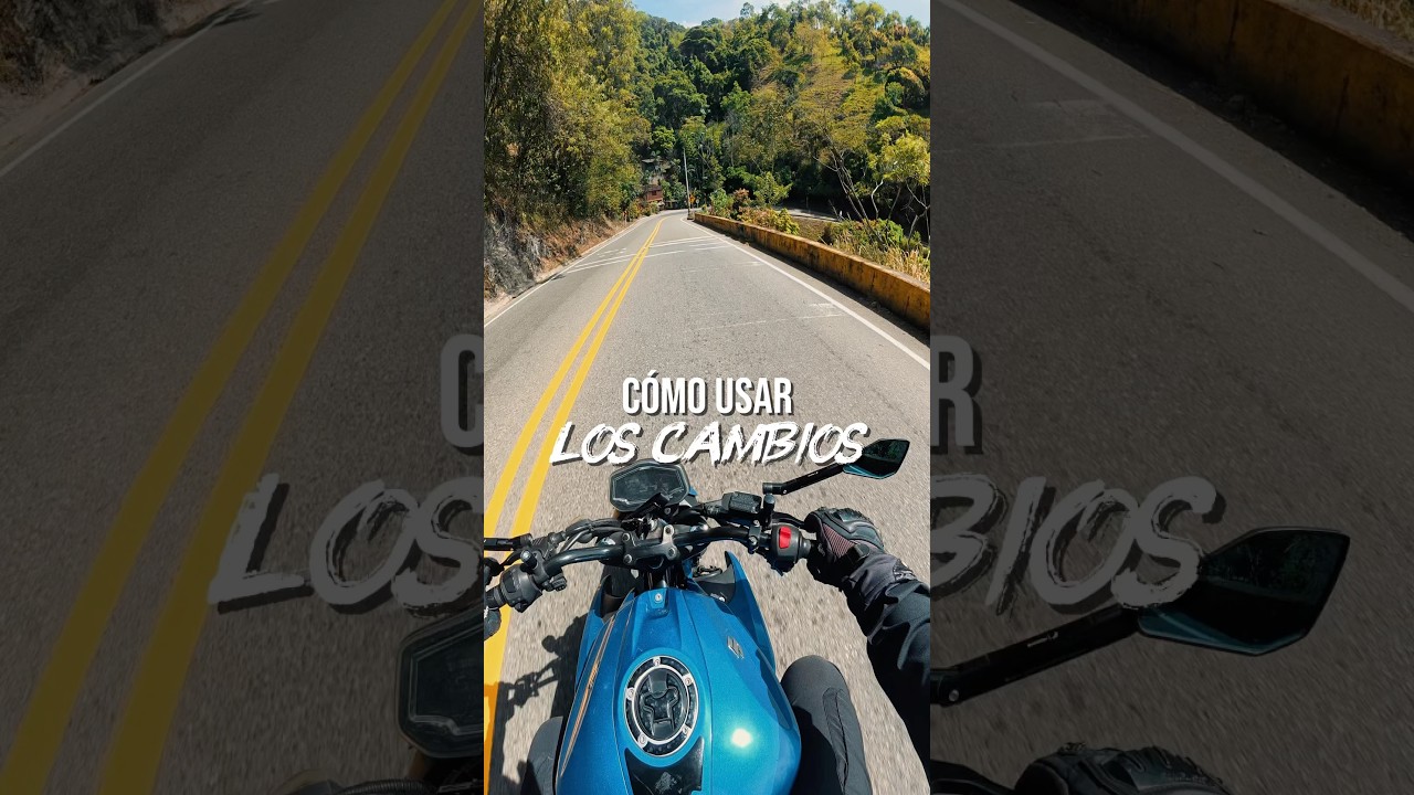 C&oacute;mo usar los cambios en su moto #motos #moteros #bikers