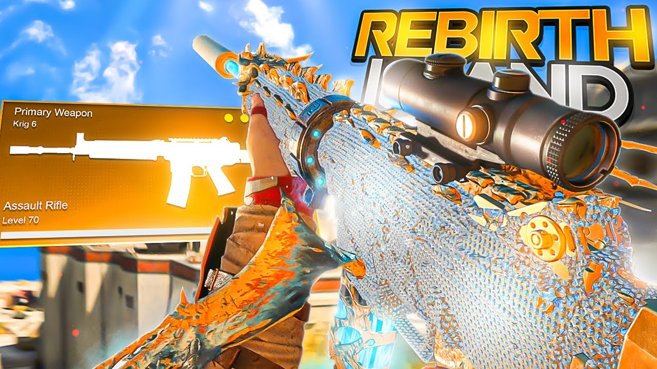 the KRIG META RETURNS on REBIRTH ISLAND😱! (Vanguard Warzone)