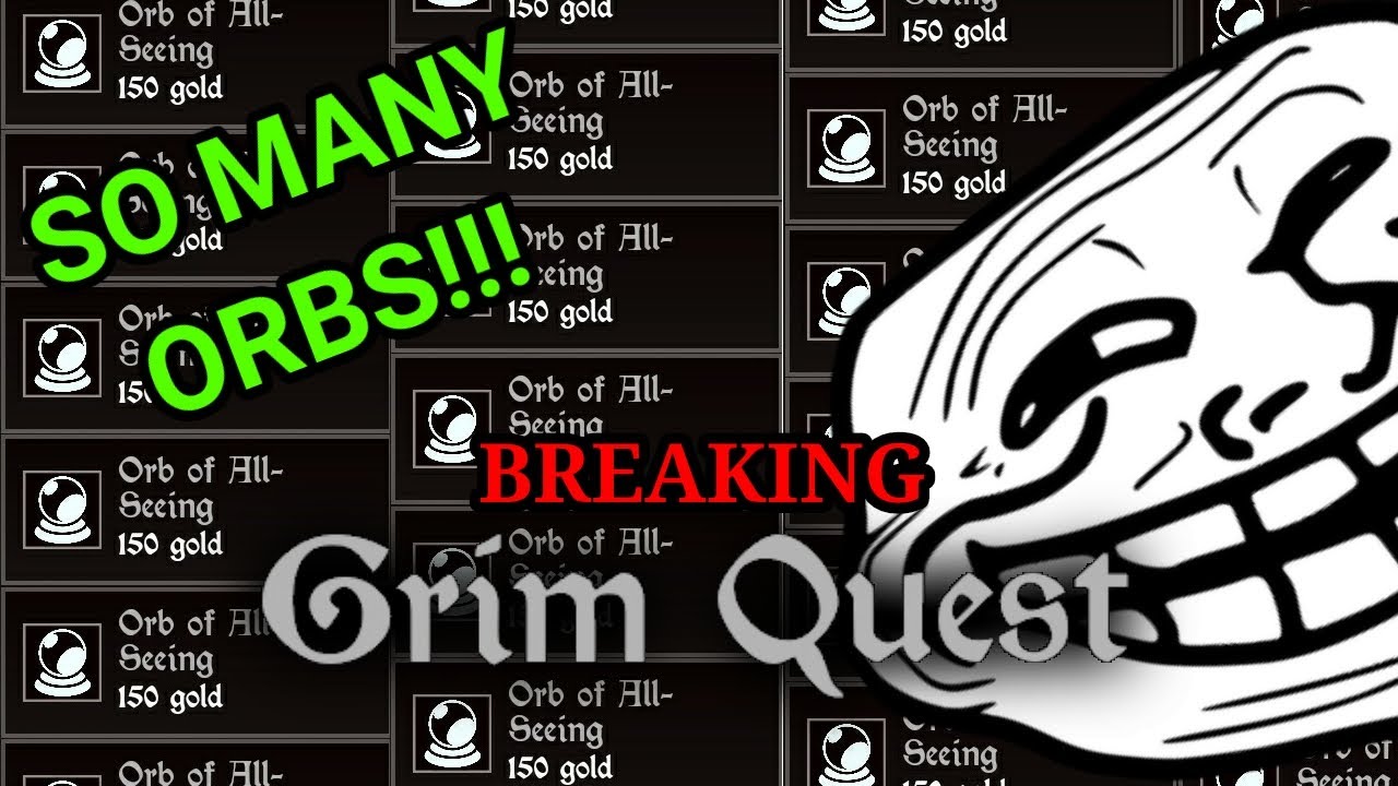 Grim Quest | Breaking the Game with Overpowered Exploits!