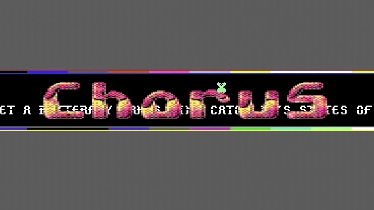 Chorus - Flappus Viridis - New C64 Intro. HQ hw capture