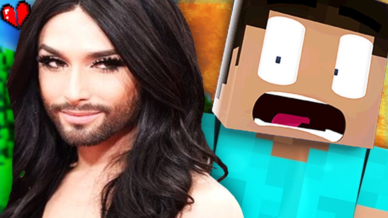 CRAZY KID finds out HIS GIRLFRIEND is ACTUALLY A GUY on Minecraft..
