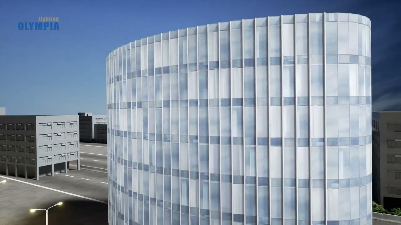 How to install SF18 LED Linear Flex on the  facade of a building