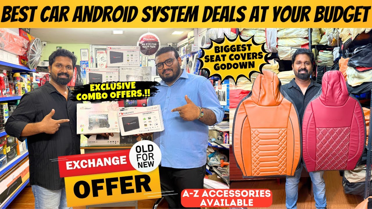 🚘Лучшее предложение на Android-систему по низкой цене🤯 | Лучший магазин автоаксессуаров в Ченнаи🔥...