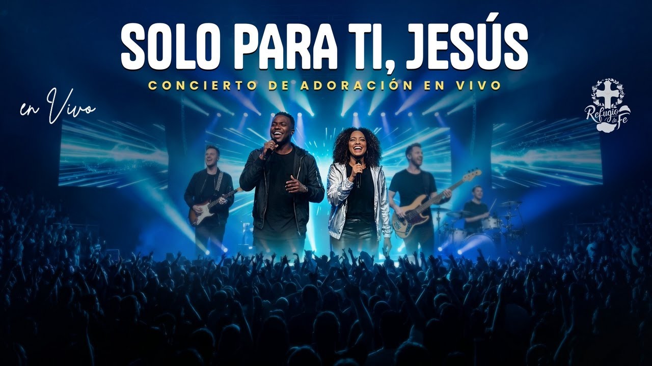 SOLO PARA TI, JESÚS – CONCIERTO DE ADORACIÓN EN VIVO | Alabanza y Gloria a Cristo