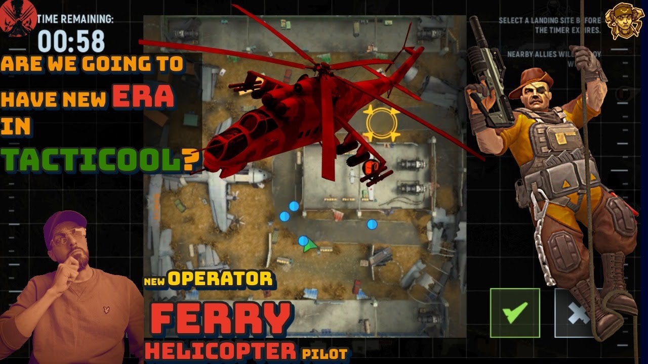 TACTICOOL | NEW UPDATE-NEW OPERATOR FERRY (HELOCOPTER BOY) 🔴LIVE! #555