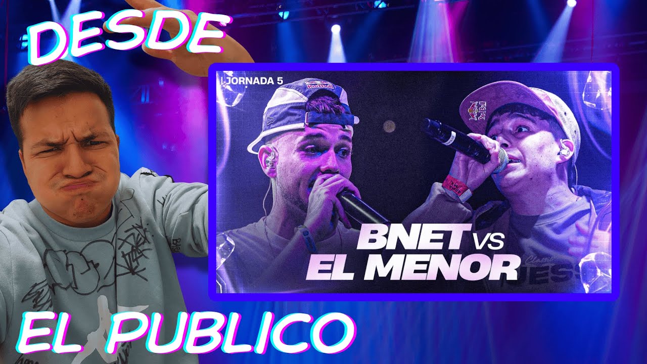 EL MENOR VS BNET, Reacción desde el público!/ FMS World Series.