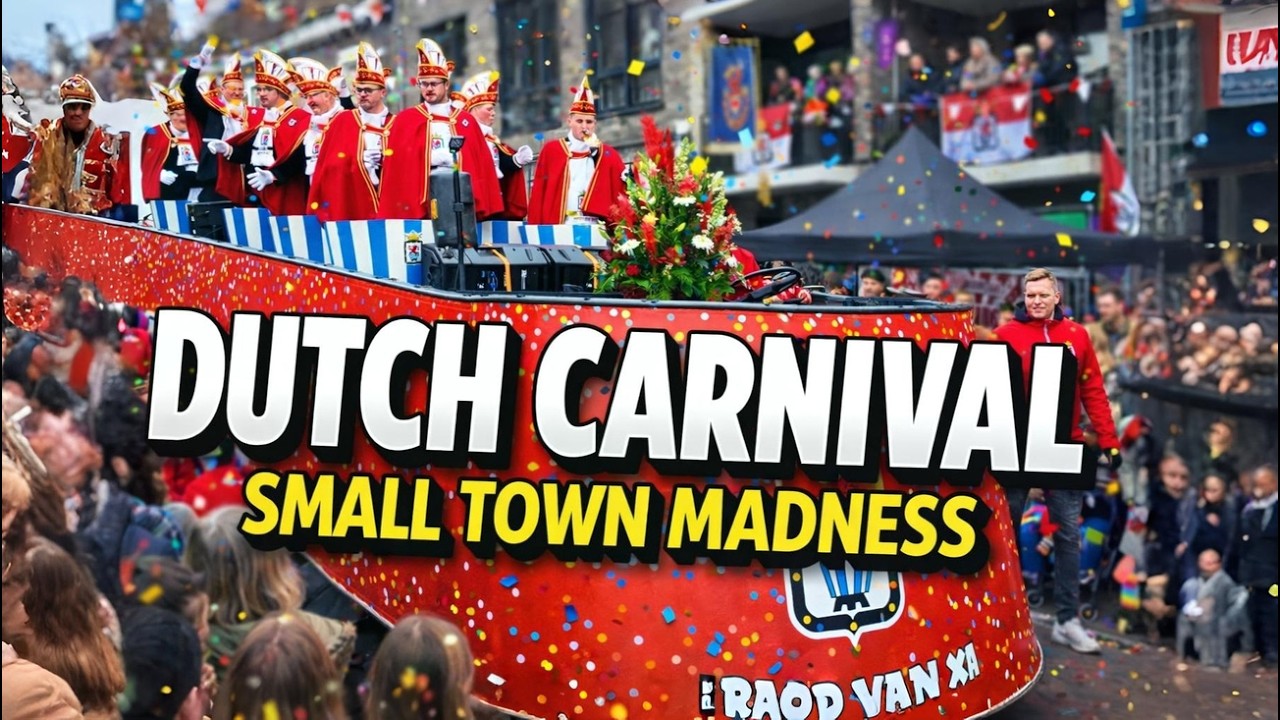 Netherlands Carnival in a Small Dutch Town 🇳🇱 | Waskuup Parade in ’s-Heerenberg (Montferland)