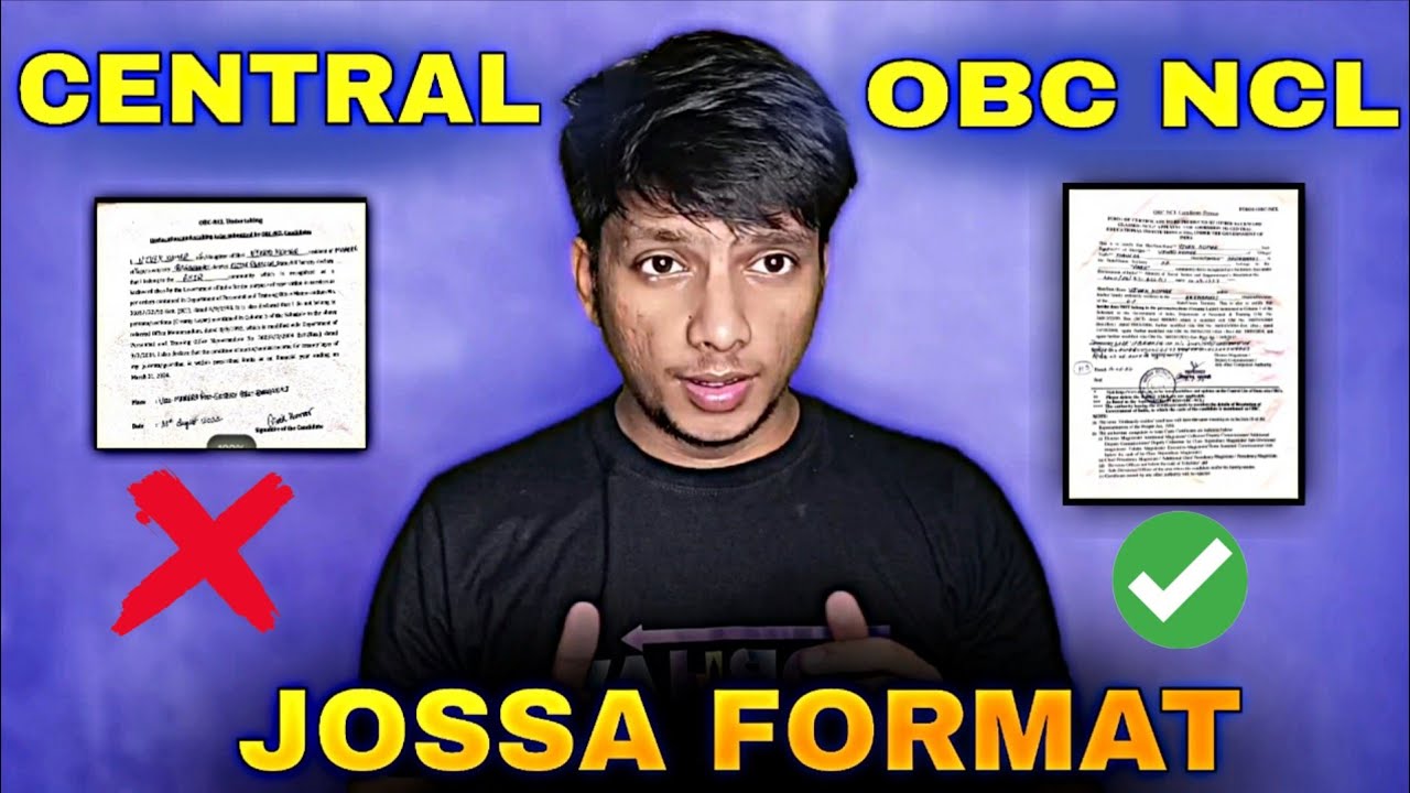 How to make obc certificate in Jossa format #obcjossa #jossa2025 #obcncljossa