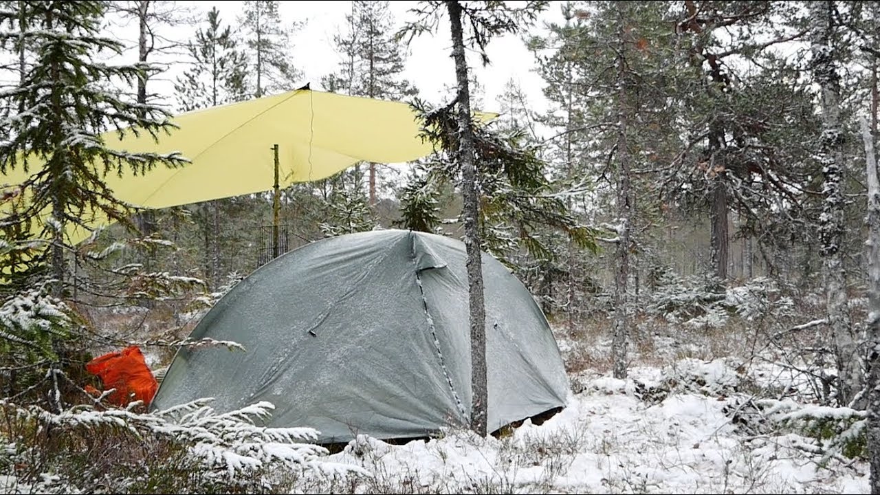 Frozen Woods - A night in the Tarptent Bowfin 1S