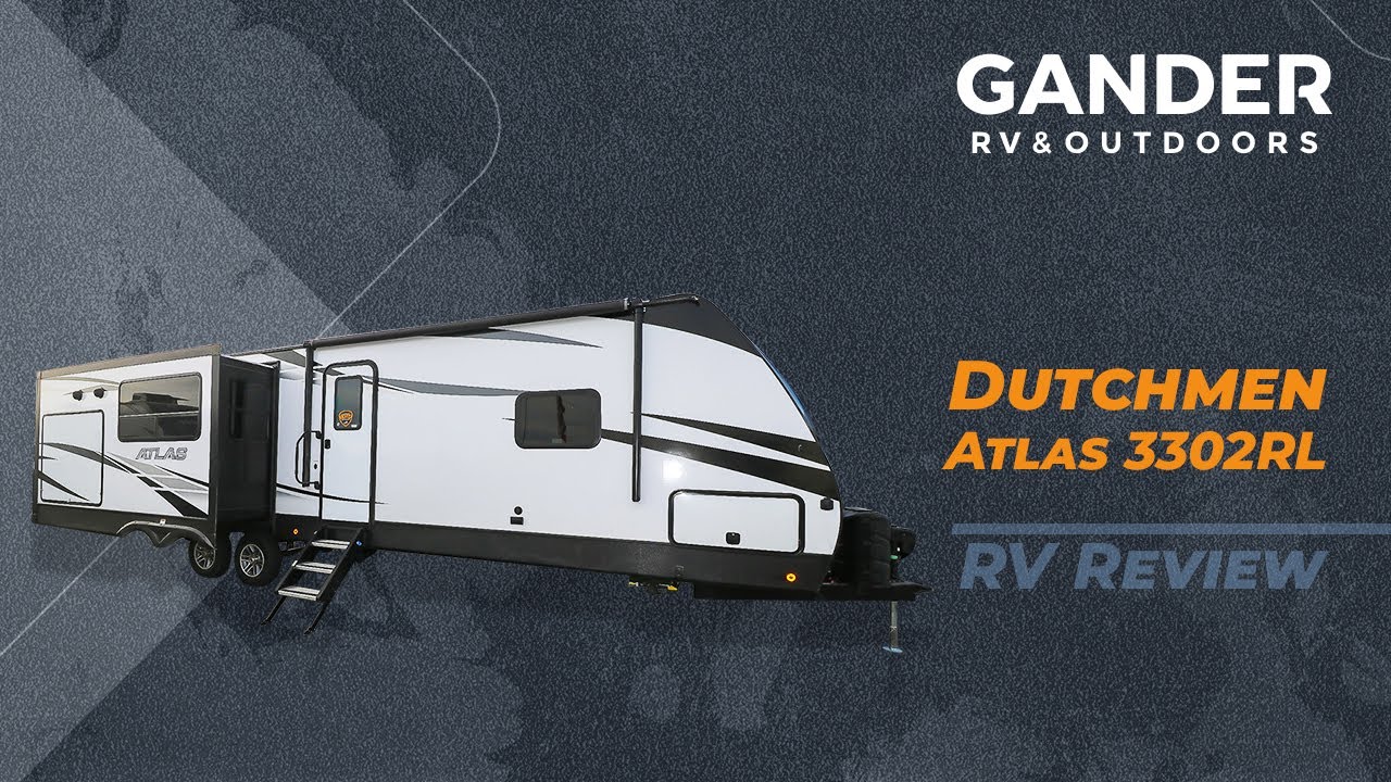 2020 Dutchmen Atlas 3302RL, the feature packed rear living RV!