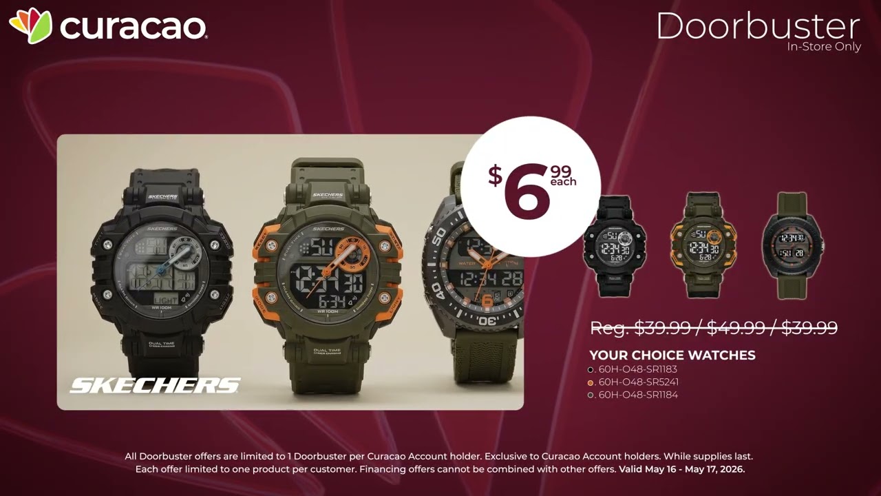 Кюрасао - Распродажа Doorbuster - [DBMAY-15EN]