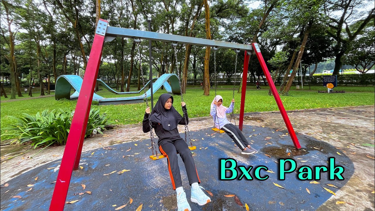 KAKAK MALIKA OLAHRAGA PAGI DI BXC PARK