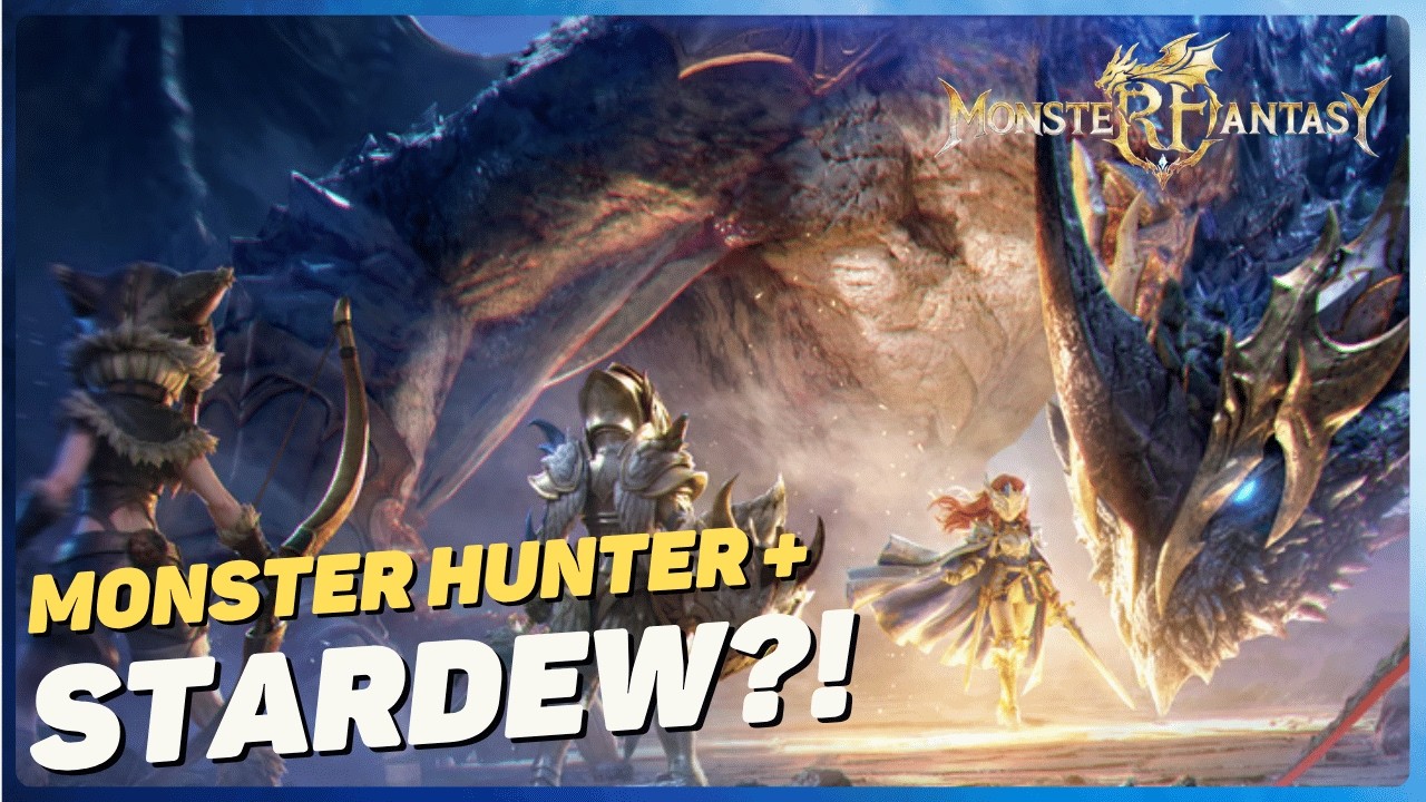 Monster Hunter + Stardew Valley? Meet Monster Fantasy!