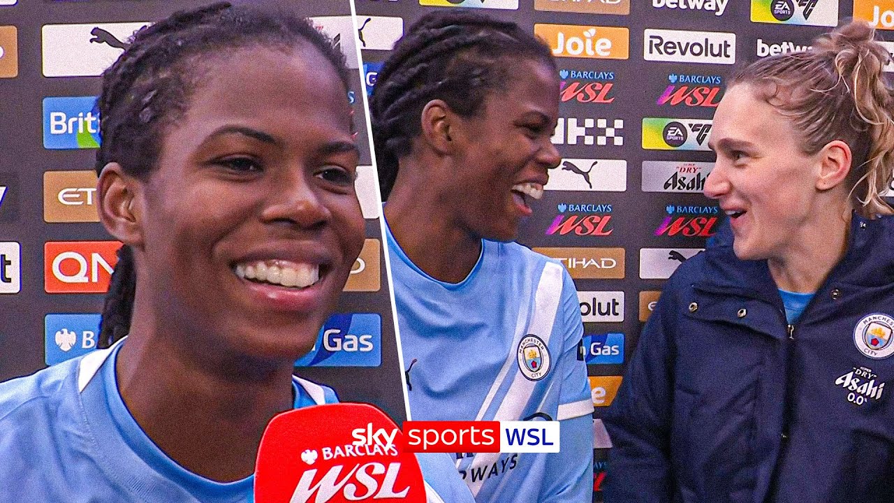 Bunny Shaw on scoring 100 GOALS for Manchester City in the WSL! 🌟 | 