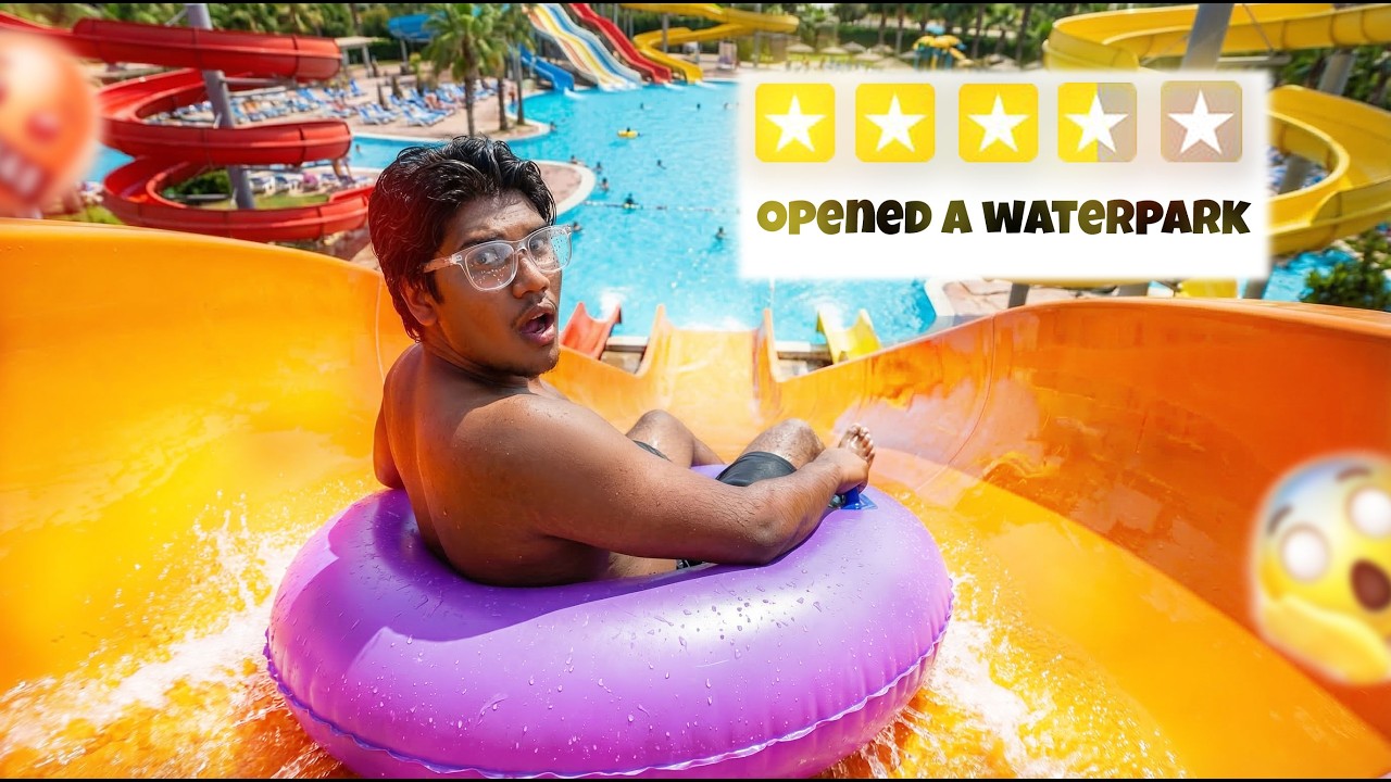 I OPENED MY OWN WATERPARK! 😱 Waterpark Simulator Gameplay