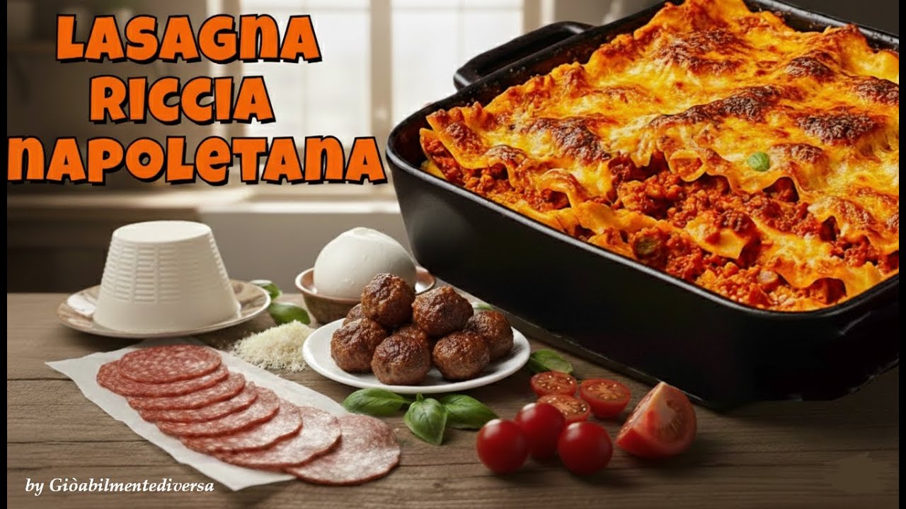 #lasagna  #RICCIA #napoletana #ricetta #tipica  #traditional a modo mio.