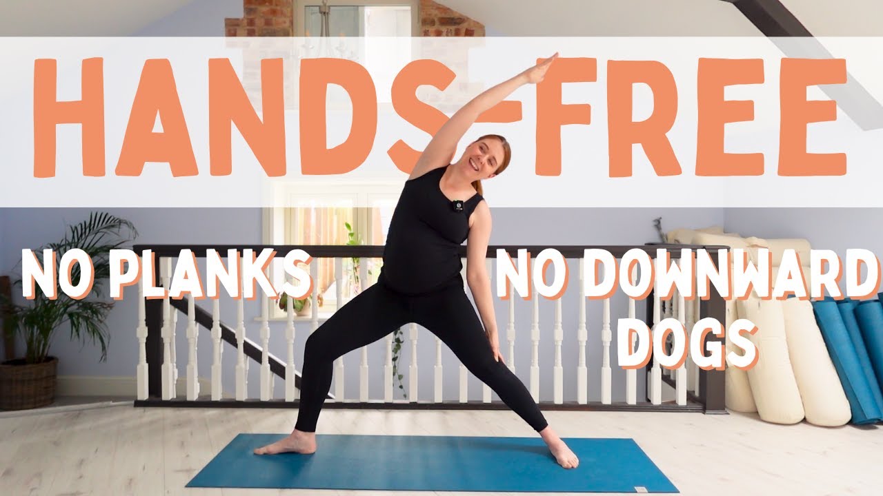 Hands-Free Energising Yoga Flow | No Downward dog/Plank | Wrist-Friendly