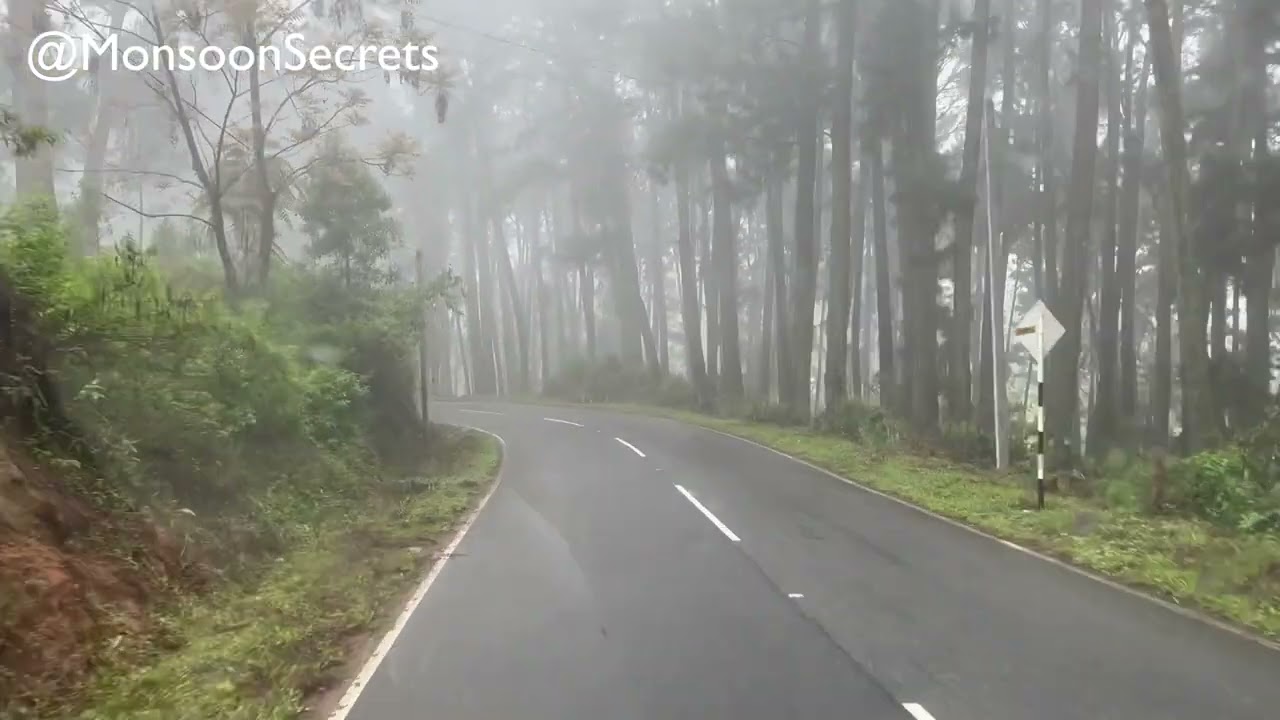 Diyatalawa misty road drive