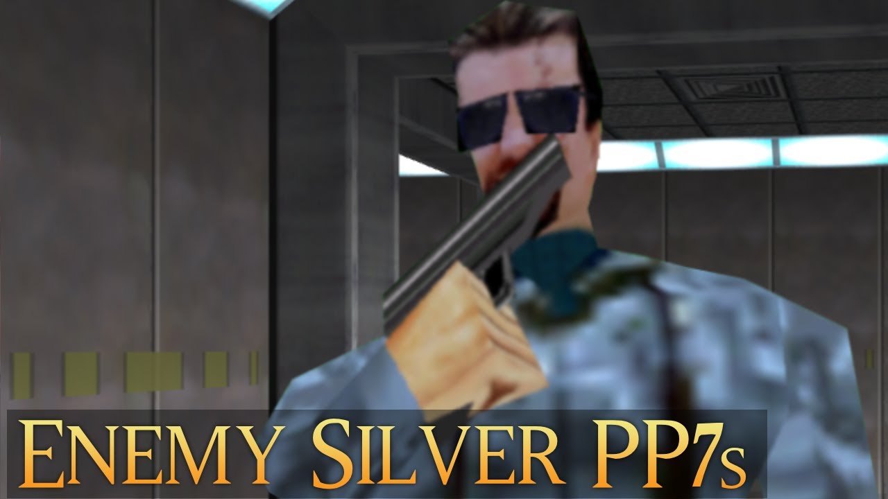 GoldenEye 007 But Everyone Has Silver PP7s