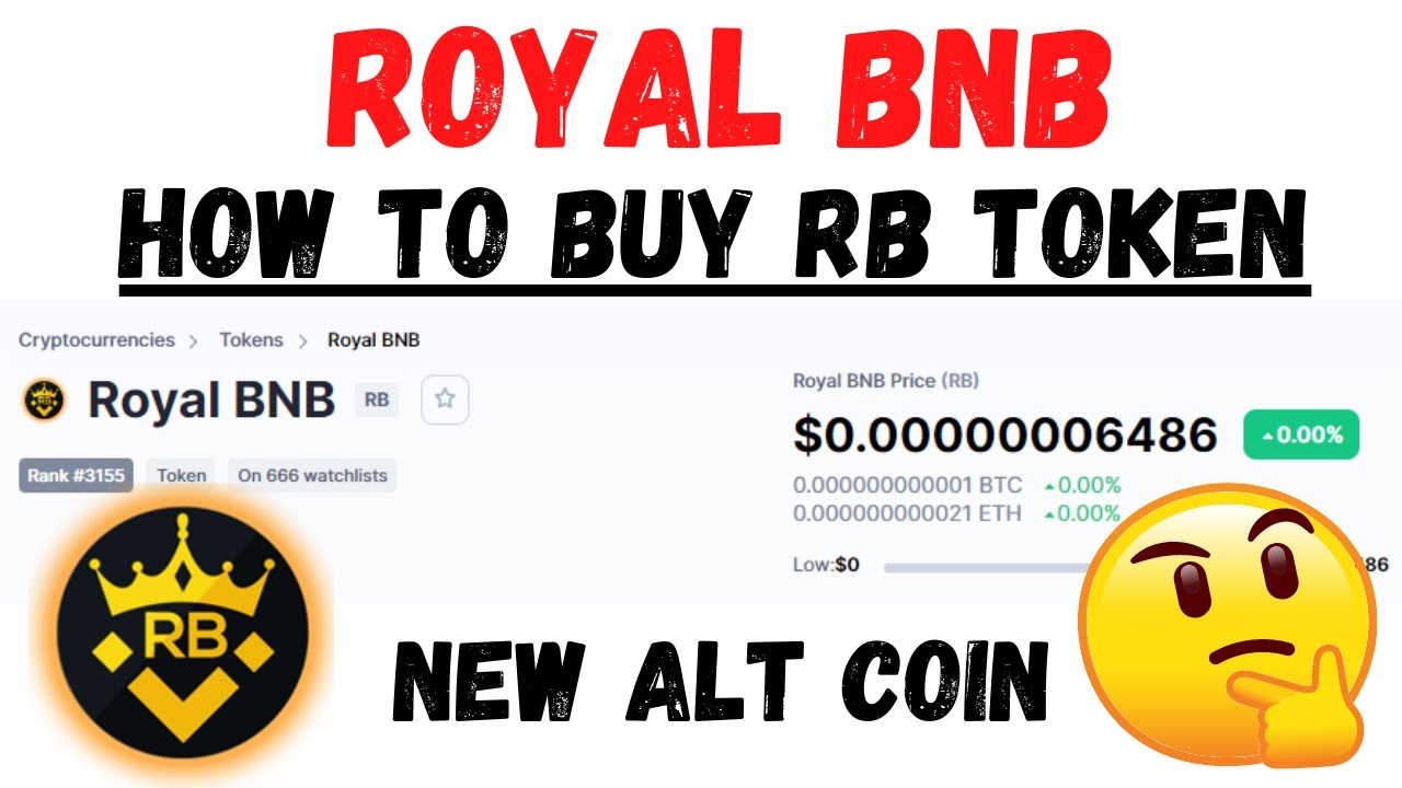 How to buy Royal BNB crypto/ Token in PancakeSwap | RB coin