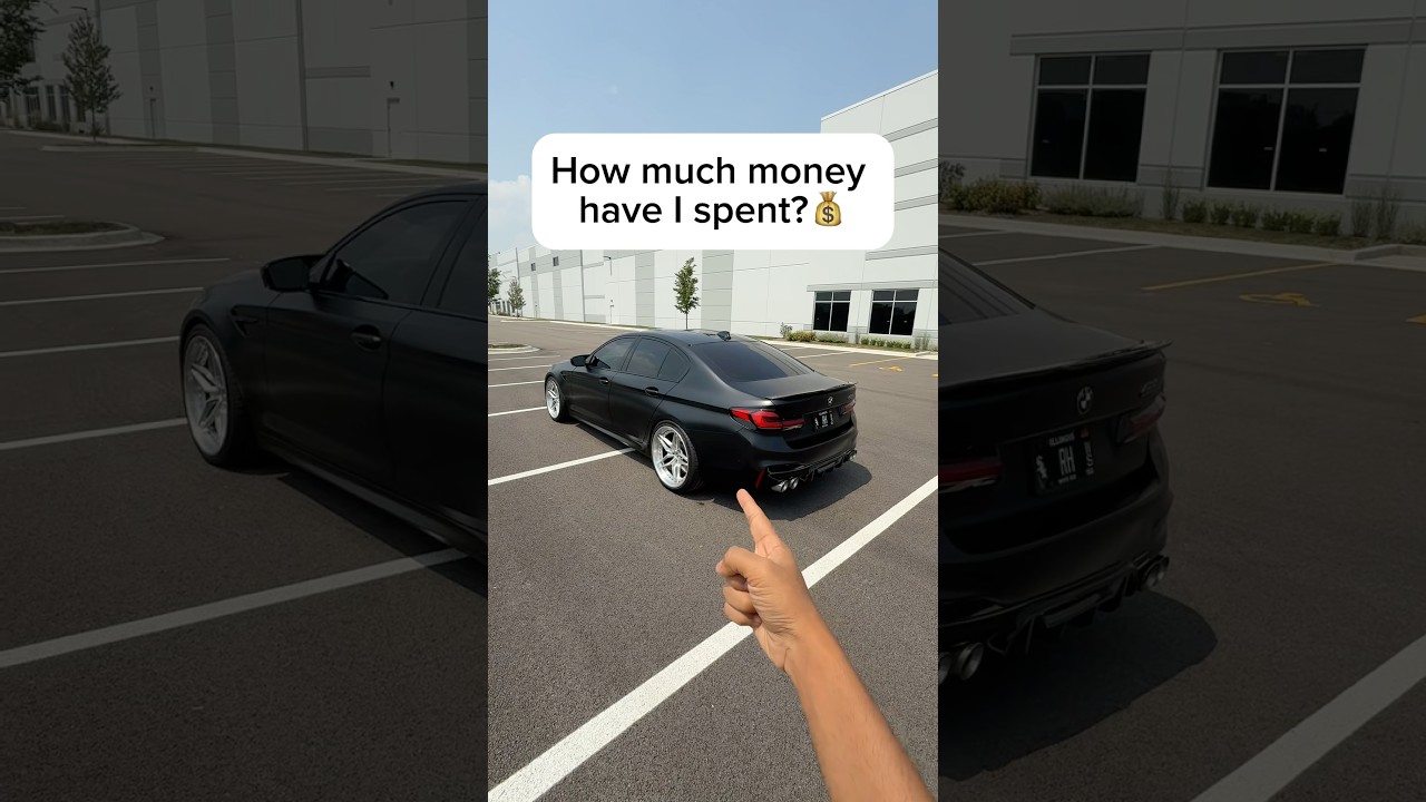 A whole brand new car on mods😅 #bmw #m5 #f90 #mods #money #carbonfiber