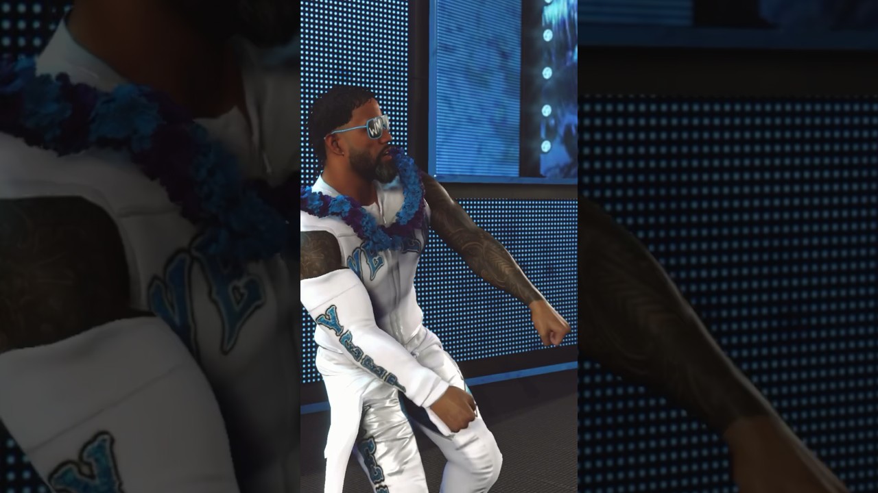 Jey Uso vs Jimmy Uso #wwe2k24 #wwe #themesong #jeyuso #jimmyuso #bloodline #viral #trendingshorts