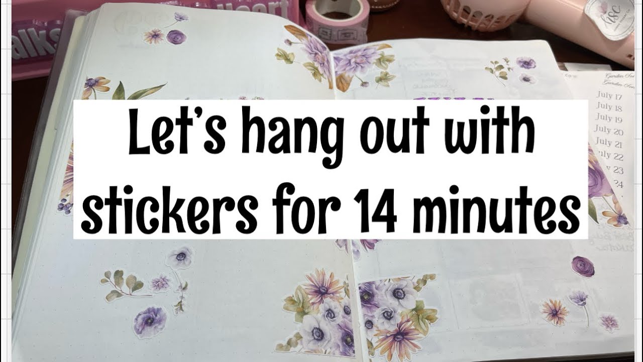 Hang Out With Stickers | July Sub Box From Hobbs Sticker Co.