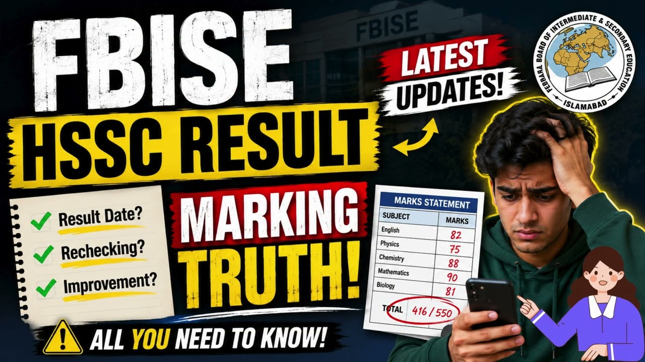 📚 FBISE HSSC Marking Update 2026 | FBISE HSSC Result 2026 | HSSC Result 2026 | Furqan Education Tv
