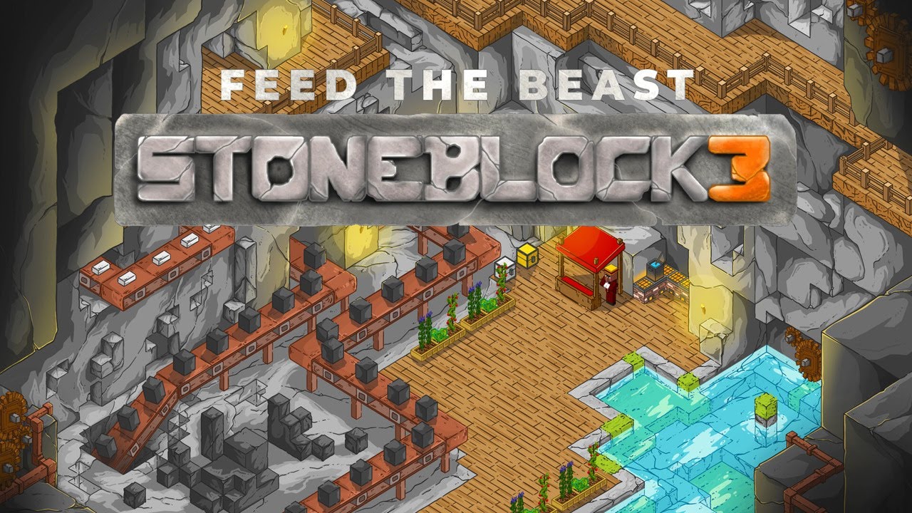 ⛏️ Preso Dentro De Um Bloco De Pedra - StoneBlock 3!? 🏗️💎