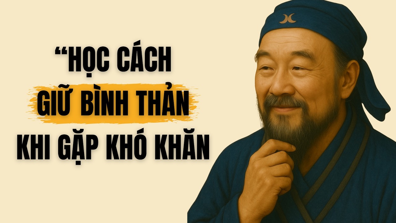 Học Cách Giữ Bình Thản Khi Gặp Khó Khăn | Triết Lý Cổ Nhân
