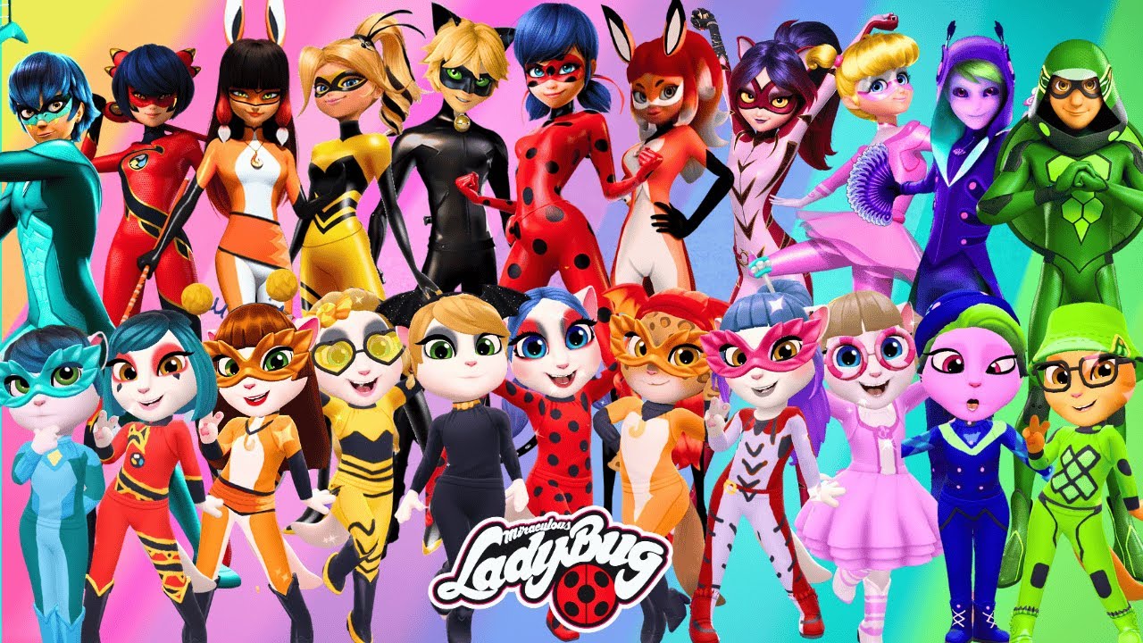 🌈 MIRACULOUS LADYBUG ➕ ANGELA 2 | Many Miraculous | Cosplay Makeover