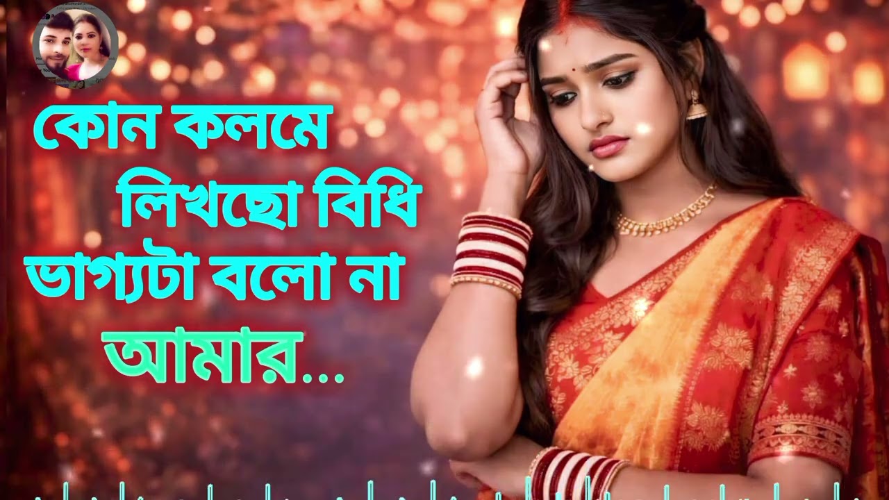 কোন কলমে লিখছো বিধি ভাগ্যটা বলো না আমার | বাংলা বাউল সং |official music video |sad song |Bangla gaan