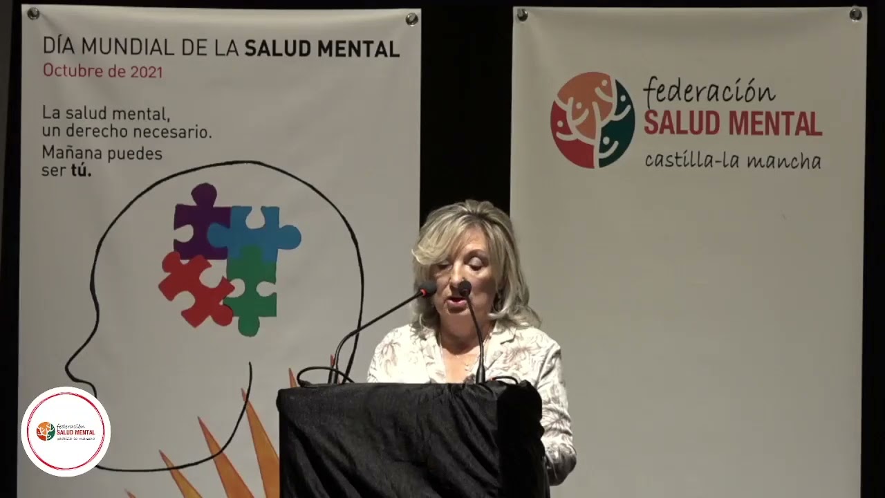 Discurso presidenta de la Federación Salud Mental CLM - Acto Día Mundial Salud Mental 2021