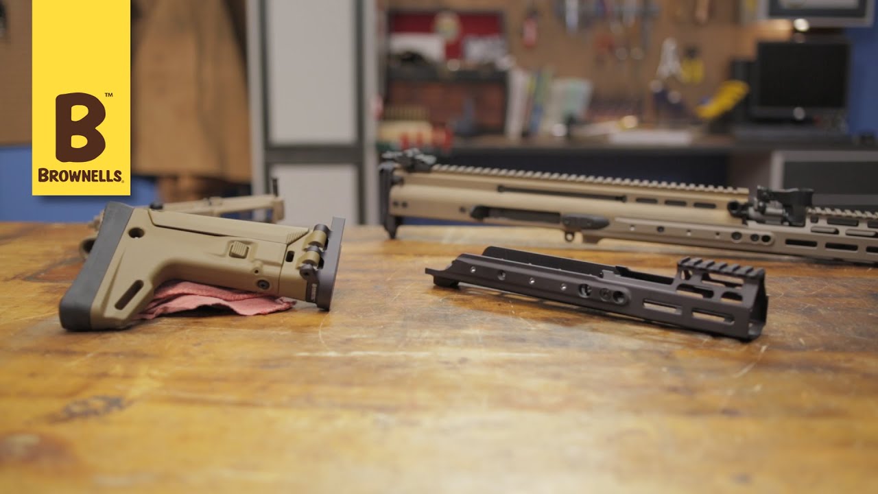 Kinetic Development Group Scar MREX Handguards and Buttstocks