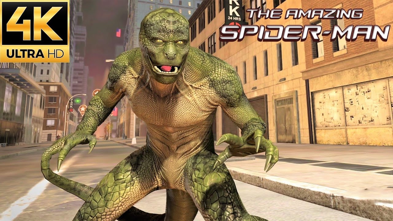 The Amazing Spider-Man - Lizard Rampage DLC Gameplay (4K 60FPS)