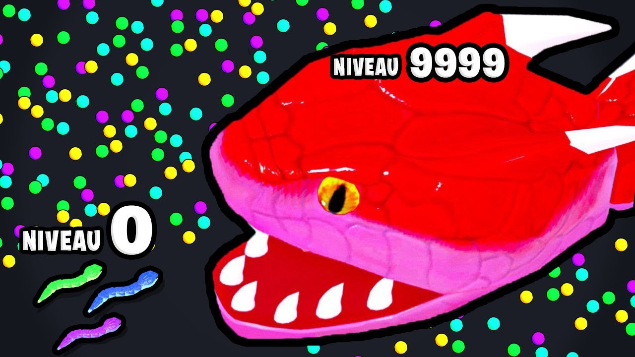 Grossir Mon SERPENT au NIVEAU MAX en MANGEANT Tous Les Autres