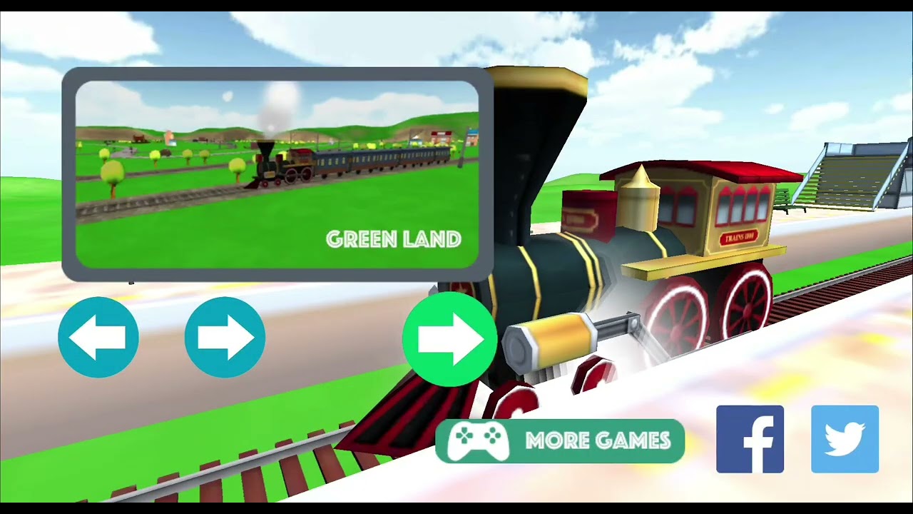 Kids Train Sim - Gameplay