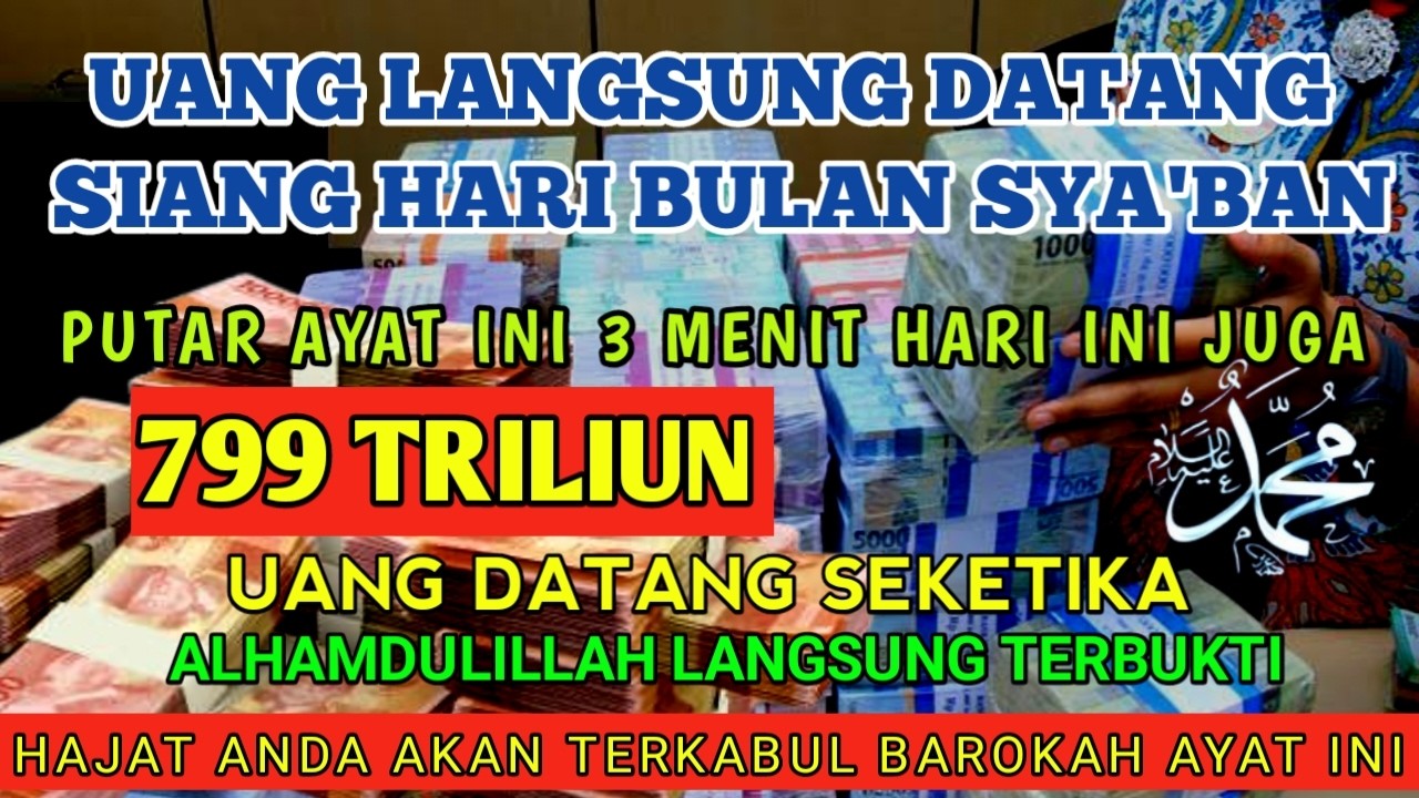 LANGSUNG DI KABULKAN SIANG INI❗Dzikir Pembuka Pintu Rezeki, Penyembuh Sakit, Pelunas Hutang