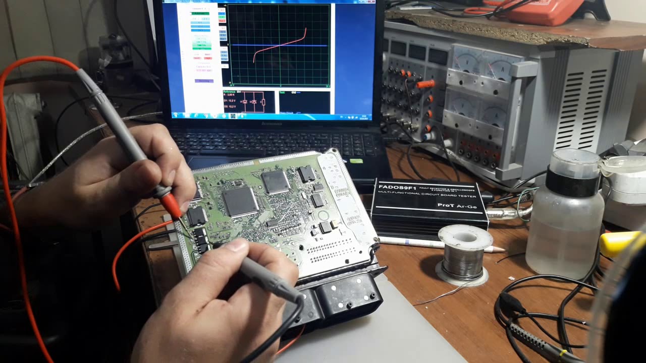 MEG17.9.12 KIA Rio & FADOS9f1 проверка ЭБУ