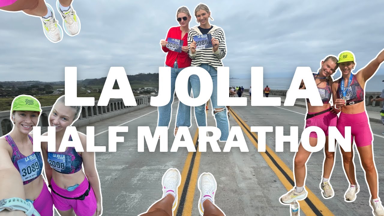 LA JOLLA HALF MARATHON VLOG | 2024