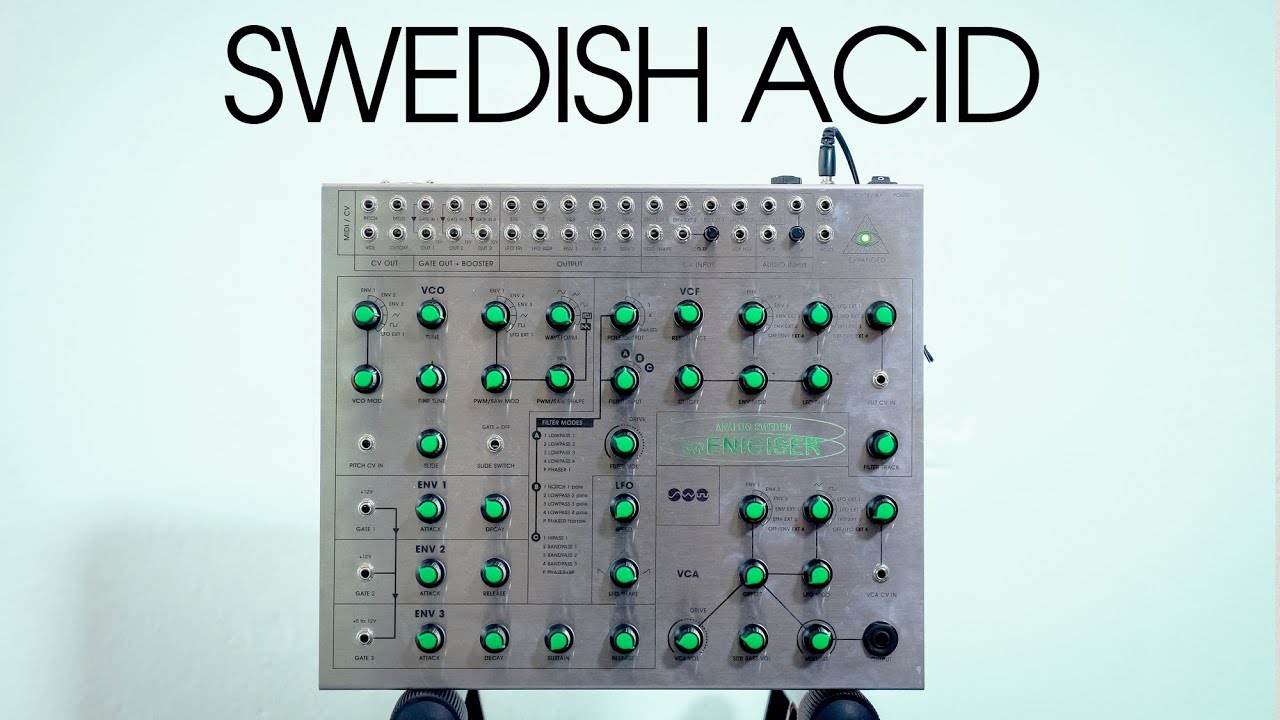Analog Sweden Swenigiser: The Renaissance of a Rare Rave Classic