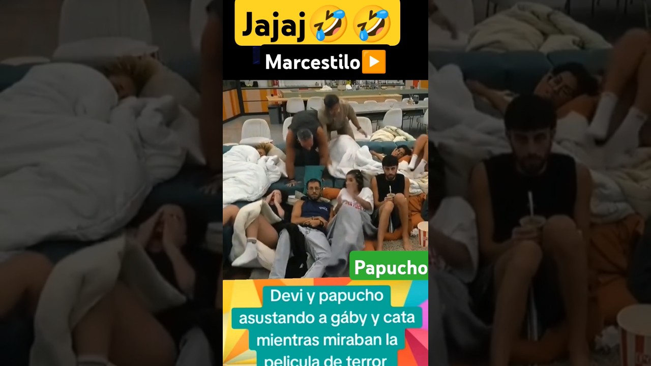 DEVI Y PAPUCHO ASUSTANDO A GABY Y CATA MIRANBAN PELI 🤣 GRAN HERMANO #granhermano #gh #gh2025 #cata