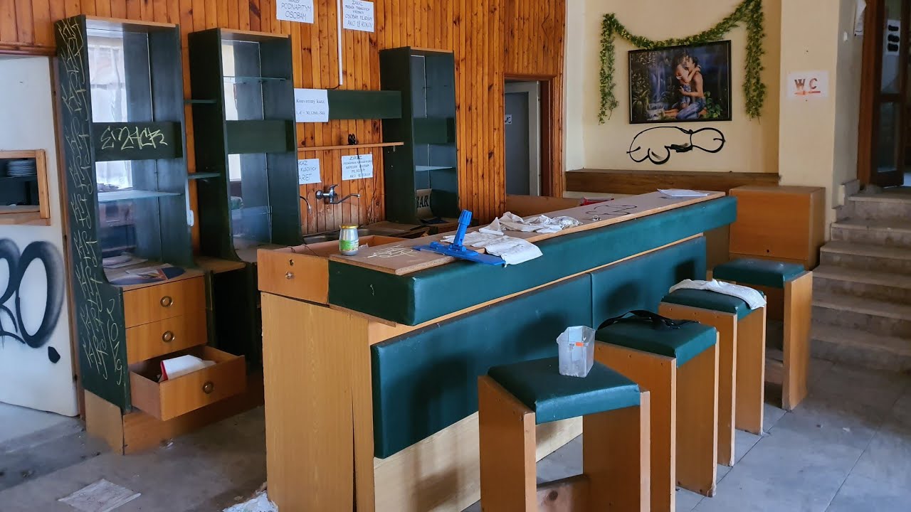 1.časť Opustené, chátrajúce hotely - Domaša- Valkov,  (urbex)