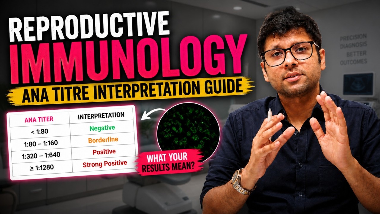 Reproductive Immunology Masterclass 6- ANA Titre Positive, What Next…?