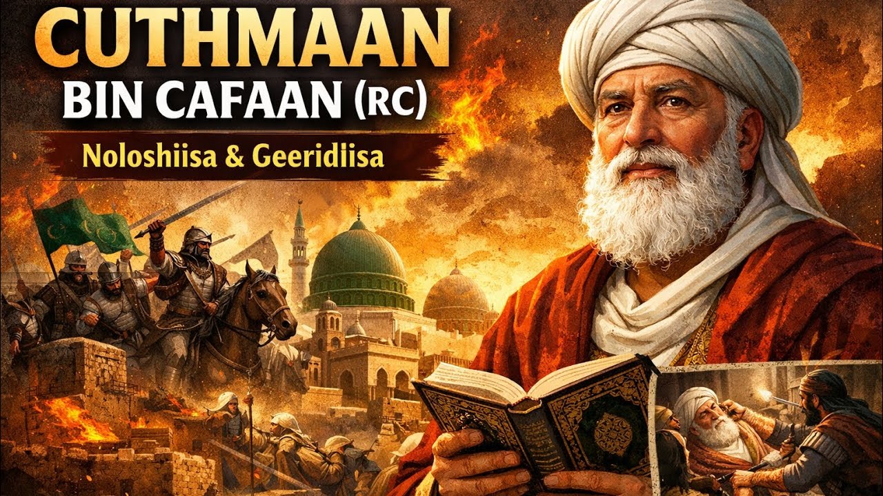 QISADII CUTHMAAN BIN CAFAAN (RC) DHALASHADIISA , HUKUNKIISA , WAXQABADKIISA IYO DHIMASHADIISA