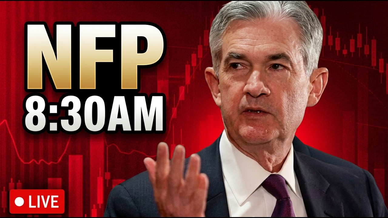 🔴NFP JOBS SHOCK MARKETS! PAYROLL & ATH? | LIVE TRADING