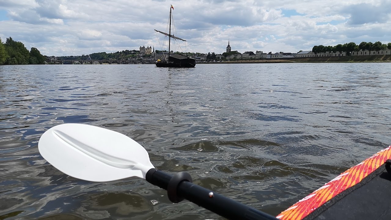 Die Loire bei Saumur - Rund um die Insel Offard